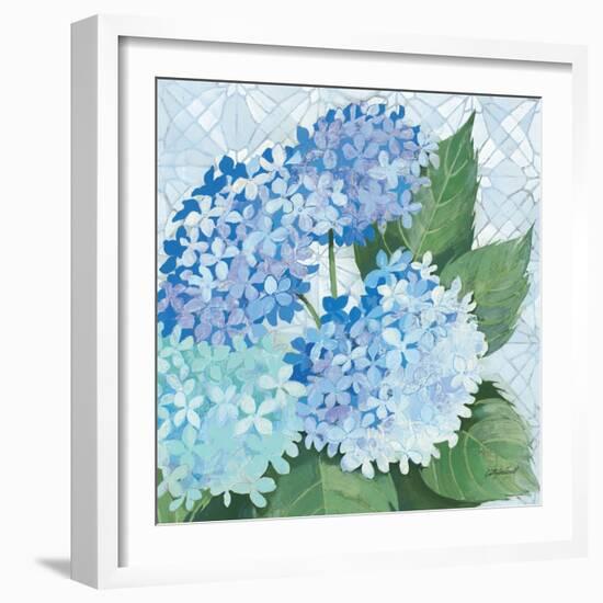 Decorative Hydrangea II-Kathrine Lovell-Framed Art Print