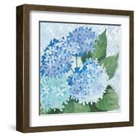 Decorative Hydrangea II-Kathrine Lovell-Framed Art Print