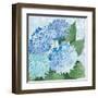 Decorative Hydrangea II-Kathrine Lovell-Framed Art Print