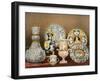 Decorative Italian Earthenware by Marquis Carlo Ginori by J. B. Waring-null-Framed Photographic Print