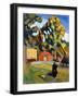 Decorative Landscape, 1928-1929-Konstantin Nikolayevich Istomin-Framed Giclee Print