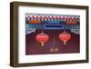 Decorative Lanterns at the Forbidden City, Beijing, China, Asia-Christian Kober-Framed Premium Photographic Print