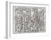 Decorative Lintel from the Ancient Mayan City of Yaxchilan, Chiapas, Mexico-null-Framed Giclee Print