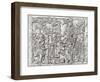 Decorative Lintel from the Ancient Mayan City of Yaxchilan, Chiapas, Mexico-null-Framed Premium Giclee Print