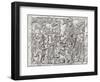 Decorative Lintel from the Ancient Mayan City of Yaxchilan, Chiapas, Mexico-null-Framed Premium Giclee Print