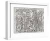 Decorative Lintel from the Ancient Mayan City of Yaxchilan, Chiapas, Mexico-null-Framed Premium Giclee Print