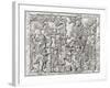 Decorative Lintel from the Ancient Mayan City of Yaxchilan, Chiapas, Mexico-null-Framed Giclee Print