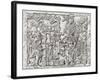 Decorative Lintel from the Ancient Mayan City of Yaxchilan, Chiapas, Mexico-null-Framed Giclee Print