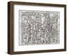 Decorative Lintel from the Ancient Mayan City of Yaxchilan, Chiapas, Mexico-null-Framed Giclee Print