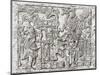 Decorative Lintel from the Ancient Mayan City of Yaxchilan, Chiapas, Mexico-null-Mounted Giclee Print