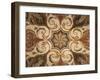 Decorative Mosaic with Floral Motifs, from Timgad-null-Framed Giclee Print