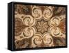 Decorative Mosaic with Floral Motifs, from Timgad-null-Framed Stretched Canvas