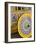 Decorative Ox-Cart in Sarchi Village, Central Highlands, Costa Rica, Central America-Richard Cummins-Framed Photographic Print