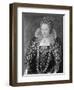 Decorative Painting of Queen Elizabeth I-null-Framed Giclee Print