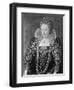 Decorative Painting of Queen Elizabeth I-null-Framed Giclee Print