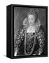 Decorative Painting of Queen Elizabeth I-null-Framed Stretched Canvas