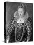 Decorative Painting of Queen Elizabeth I-null-Stretched Canvas