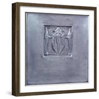 Decorative Panel of Beaten Metal, 1898-99-Margaret MacDonald-Framed Giclee Print