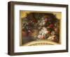 Decorative Panel with Floral Motifs, Stupinigi's Little Hunting Palace-null-Framed Giclee Print