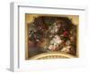 Decorative Panel with Floral Motifs, Stupinigi's Little Hunting Palace-null-Framed Giclee Print