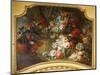 Decorative Panel with Floral Motifs, Stupinigi's Little Hunting Palace-null-Mounted Giclee Print