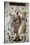 Decorative Panel with Jupiter, Juno and Dancer-Francesco Hayez-Stretched Canvas