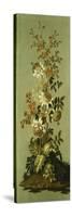 Decorative Panels with Flowers-Jean Baptiste Pillement-Stretched Canvas