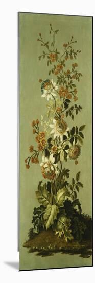 Decorative Panels with Flowers-Jean Baptiste Pillement-Mounted Premium Giclee Print