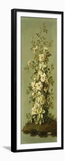 Decorative Panels with Flowers-Jean Baptiste Pillement-Framed Premium Giclee Print