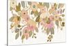 Decorative Pastel Flowers on White-Silvia Vassileva-Stretched Canvas