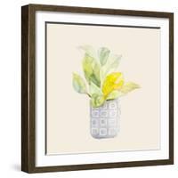 Decorative Potted Plant II-Lanie Loreth-Framed Art Print