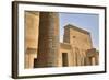 Decorative Relief on Column, from Outside the Birth House, Temple of Isis-Richard Maschmeyer-Framed Photographic Print