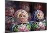 Decorative Russian Dolls for Sale, St. Petersburg, Russia, Europe-Martin Child-Mounted Photographic Print