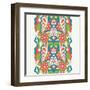 Decorative Seamless Border-Baksiabat-Framed Art Print