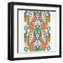 Decorative Seamless Border-Baksiabat-Framed Art Print