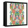 Decorative Seamless Border-Baksiabat-Framed Stretched Canvas