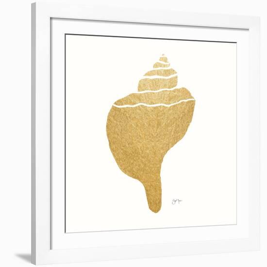 Decorative Shell III-Janet Tava-Framed Art Print