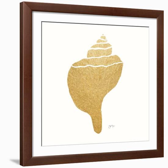 Decorative Shell III-Janet Tava-Framed Art Print