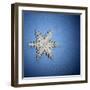 Decorative Snowflake-Sean Justice-Framed Photographic Print