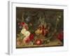 Decorative Still-Life Composition with a Basket of Fruit-Jan van Kessel the Elder-Framed Giclee Print