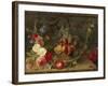 Decorative Still-Life Composition with a Basket of Fruit-Jan van Kessel the Elder-Framed Giclee Print