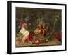 Decorative Still-Life Composition with a Basket of Fruit-Jan van Kessel the Elder-Framed Giclee Print