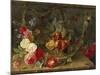 Decorative Still-Life Composition with a Basket of Fruit-Jan van Kessel the Elder-Mounted Giclee Print