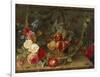 Decorative Still-Life Composition with a Basket of Fruit-Jan van Kessel the Elder-Framed Giclee Print