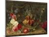 Decorative Still-Life Composition with a Basket of Fruit-Jan van Kessel the Elder-Mounted Giclee Print