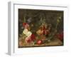 Decorative Still-Life Composition with a Basket of Fruit-Jan van Kessel the Elder-Framed Giclee Print