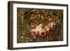 Decorative Still-Life Composition with a Garland of Flowers-Jan van Kessel the Elder-Framed Giclee Print