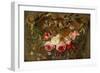 Decorative Still-Life Composition with a Garland of Flowers-Jan van Kessel the Elder-Framed Giclee Print