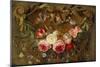 Decorative Still-Life Composition with a Garland of Flowers-Jan van Kessel the Elder-Mounted Giclee Print