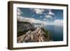 Decorative Swallow's Nest Castle Overlooking the Black Sea.-Yury Dmitrienko-Framed Photographic Print